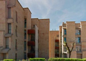 Escalera de incendios Residencia Hernán Cortés - Salamanca