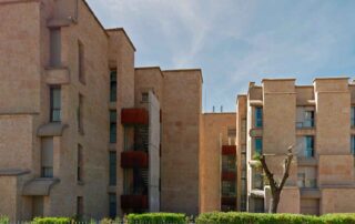 Escalera de incendios Residencia Hernán Cortés - Salamanca